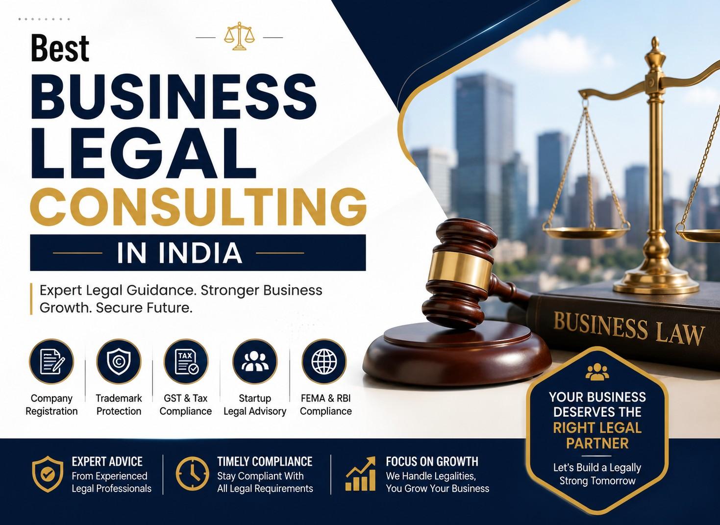 Best Business Legal Consulting in India