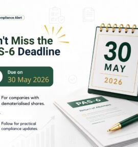 Form PAS-6 Due Date 2026