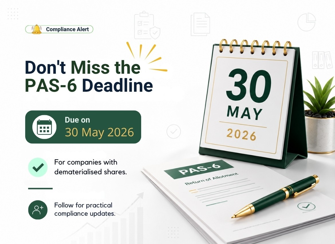 Form PAS-6 Due Date 2026